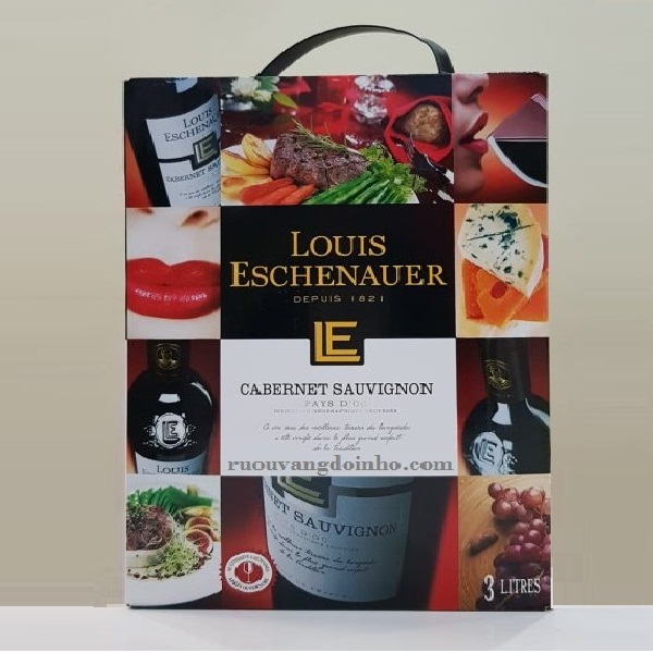 Rượu vang 3L Luis Eschenauer Pháp.