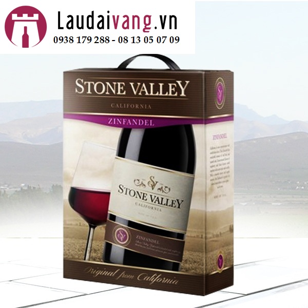 Rượu vang bịch Stone Valley 3L
