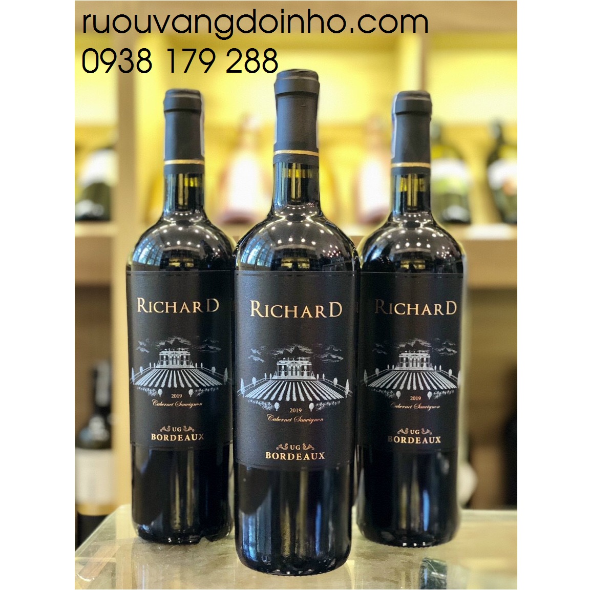 Rượu vang Pháp Richard Bordeaux.