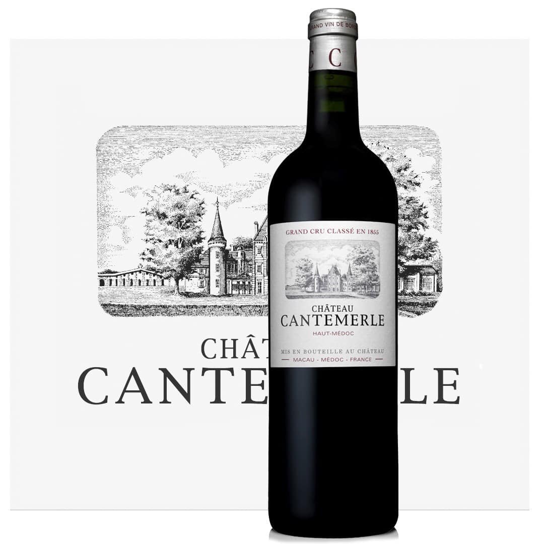 Rượu vang Chateau Cantemerle Haut-medoc Grand Cru Classe en 1855.